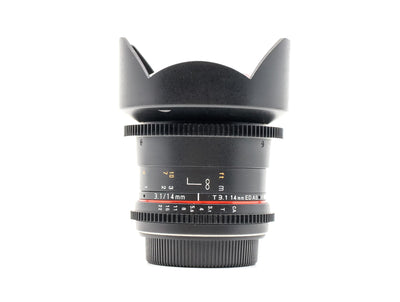 Samyang 14mm T3.1 ED AS IF UMC II - Monture Canon EF