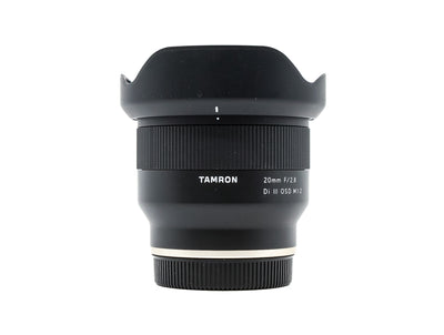 Tamron 20mm f/2.8 Di III OSD M 1:2 - Sony FE Geschikt