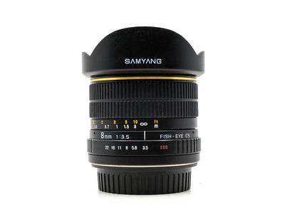 Samyang 8mm f/3,5 UMC CS II - Monture Canon EF-S