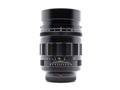 Voigtländer Super Nokton 29 mm f/0,8 ASPH - Monture Micro Four Thirds