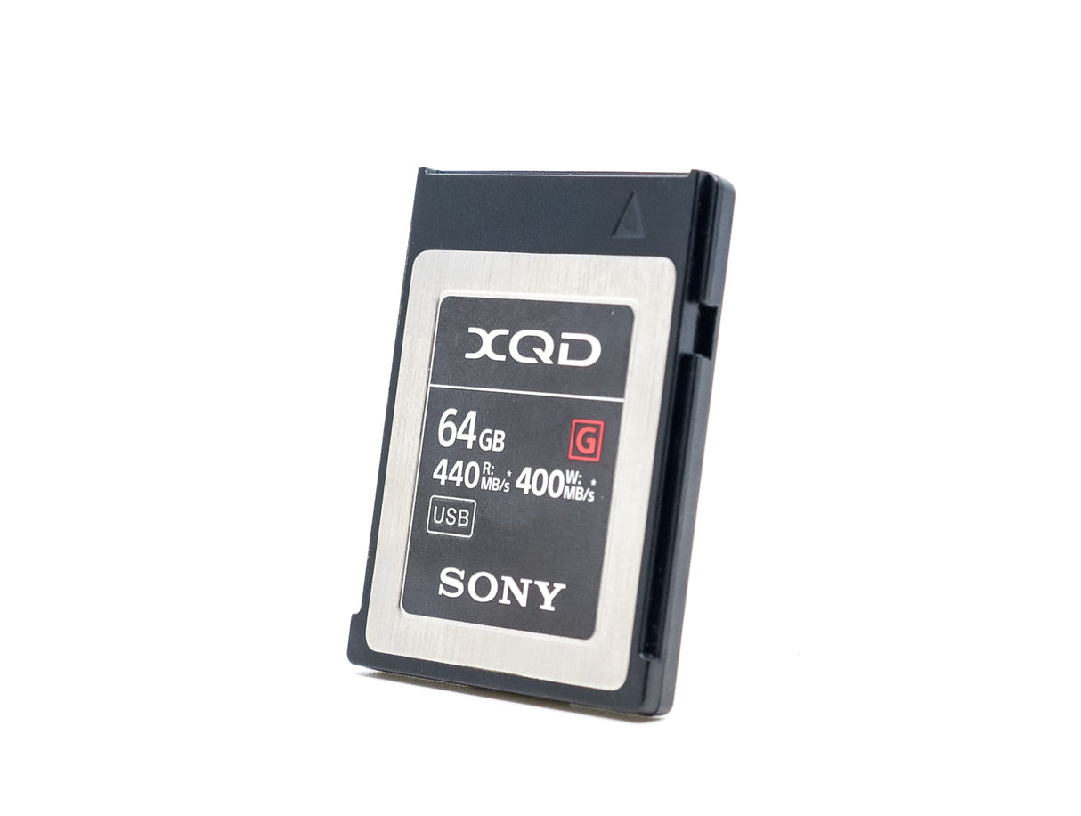 Scheda Sony XQD G da 64 GB e 400 MB/s