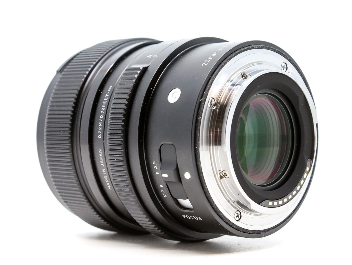 Sigma 20mm f/2 DG DN Contemporary - Sony FE Fit