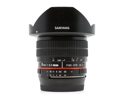 Samyang 8mm f/3.5 UMC CS II - Monture Micro Four Thirds