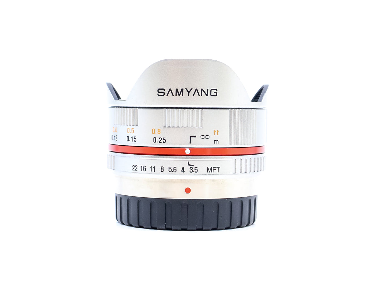 Samyang 7,5 mm f/3,5 UMC Fisheye - Compatibile con Micro Quattro Terzi