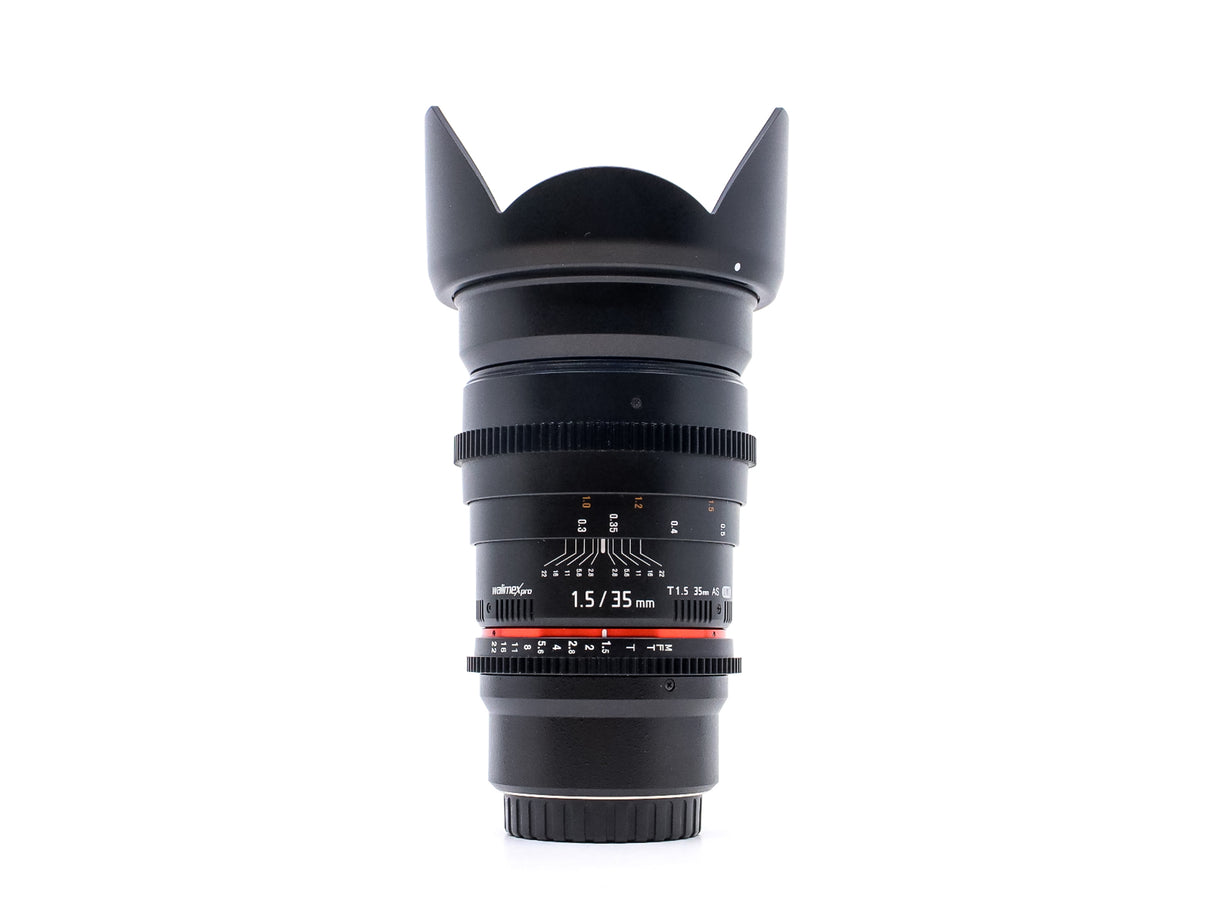 Walimex Pro 35mm T1.5 AS UMC - Compatibile con Micro Quattro Terzi