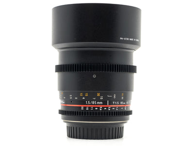 Walimex Pro 85mm T1.5 - Monture Canon EF