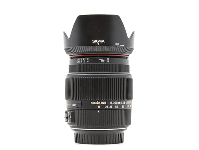 Sigma 18-200mm f/3.5-6.3 DC OS HSM II - Canon EF-S Anschluss