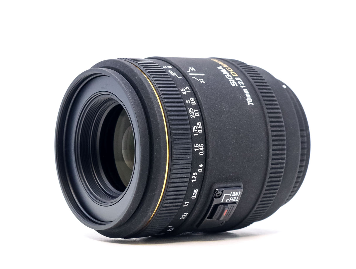 Sigma 70mm f/2.8 EX DG Macro - Compatibile con Nikon