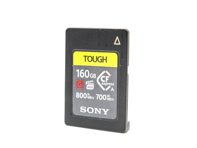 Sony 160GB 800MB/s Tough Type A CFexpress Kaart
