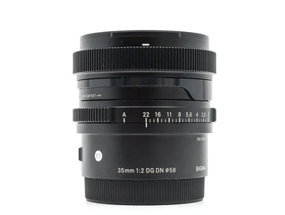 Sigma 35mm f/2 DG DN Contemporary – Sony E-Mount