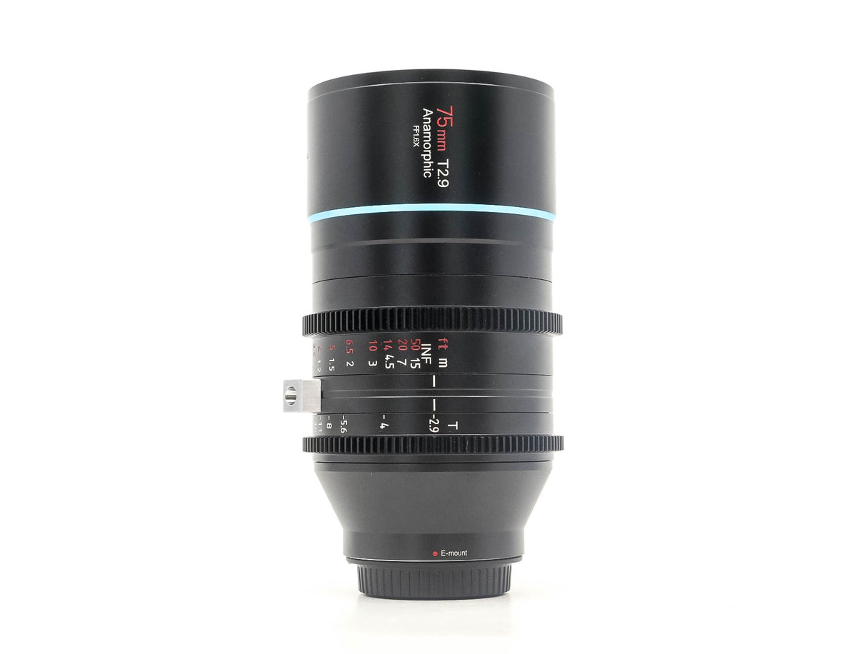Sirui 75mm T2.9 1.6x Anamorfico - Compatibile con Sony FE