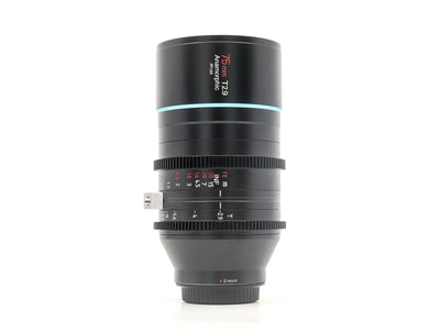 Sirui 75mm T2.9 1.6x Anamorphique - Monture Sony FE