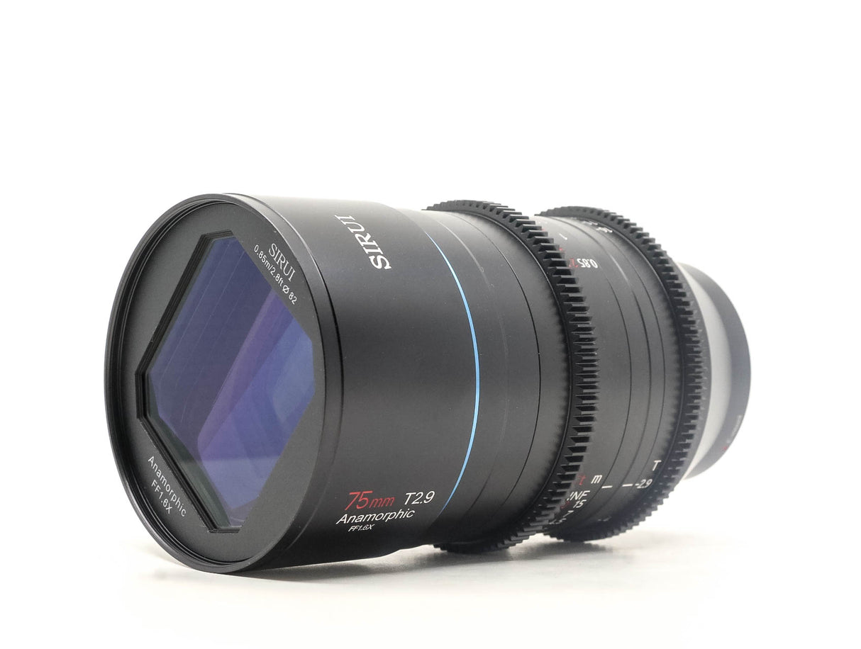 Sirui 75mm T2.9 1.6x Anamorfico - Compatibile con Sony FE