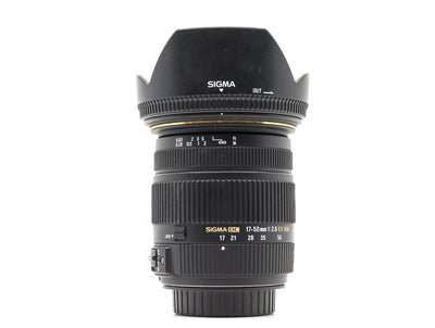 Sigma 17-50mm f/2.8 EX DC OS HSM - Sony A Anschluss
