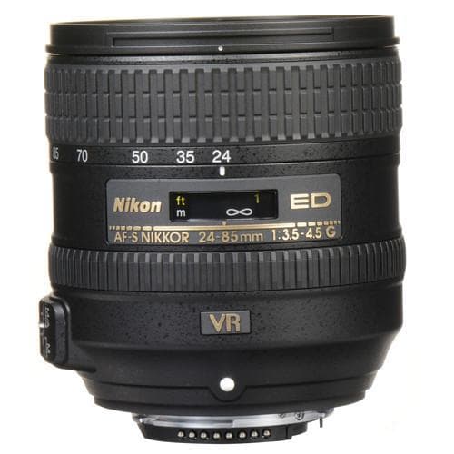 Nikon F 24-85mm f/3.5-4.5G lenses