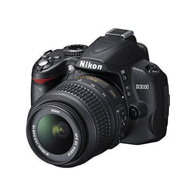 SLR D3000 - Nero + Nikon Nikon AF-S DX 18-55 mm f/3.5-5.6 G VR f/3.5-5.6 GVR