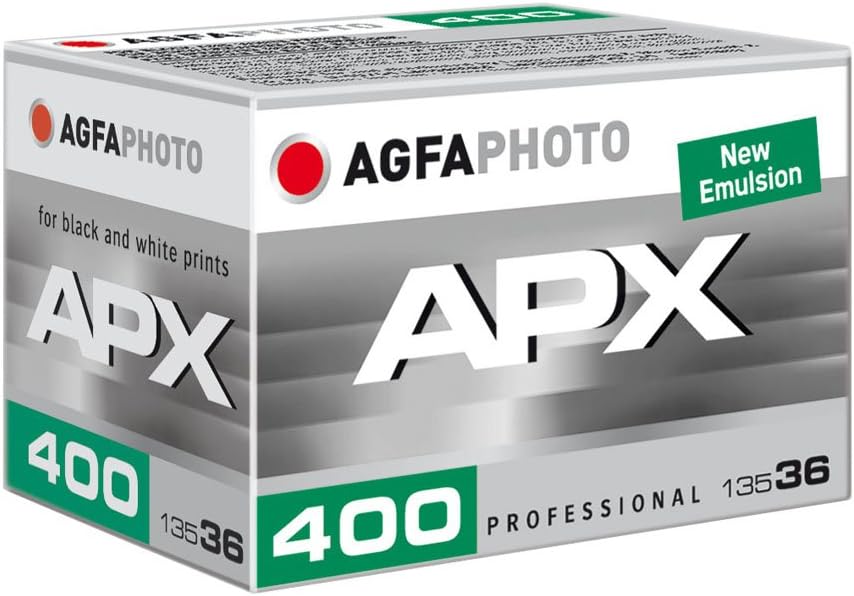 Agfa Photo APX 400 Professional 135-36 - Carrete de Fotos para Cámaras Vintage de 35mm