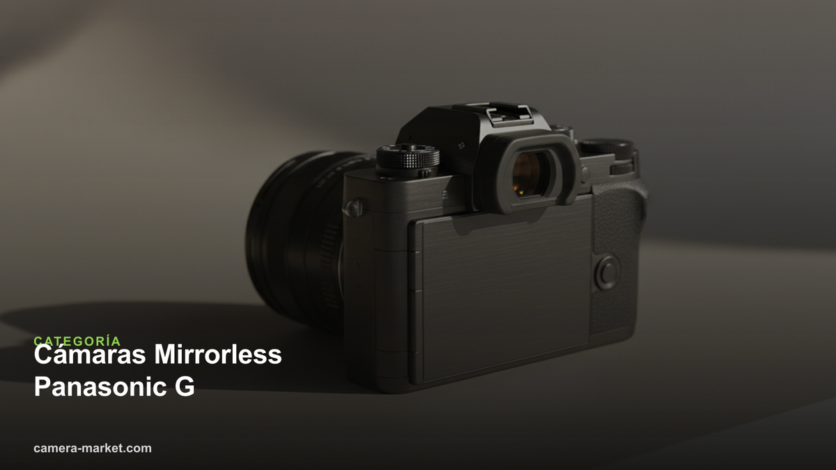 Cámaras Mirrorless Panasonic G — Camera Market