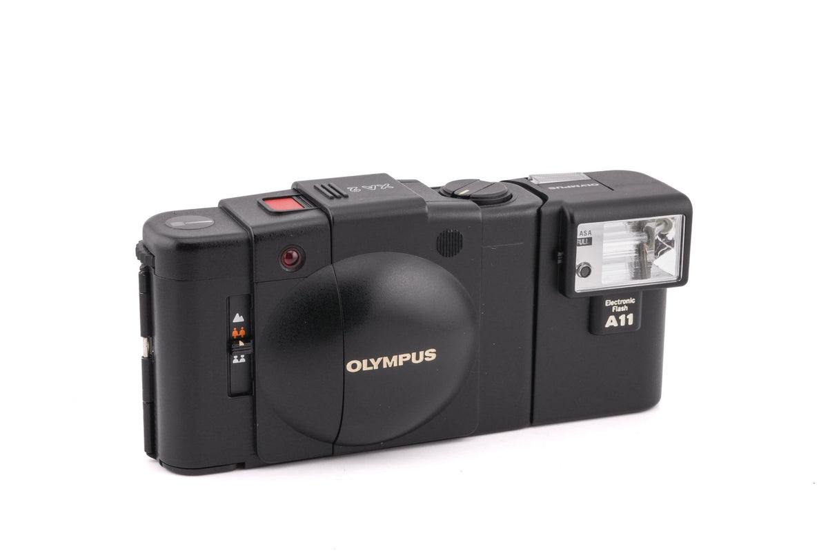 Olympus XA2 + A11 Electronic Flash – Camera Market