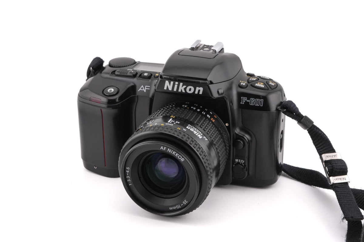 Nikon F-601 + 35-70mm f3.3-4.5 AF Nikkor – Camera Market