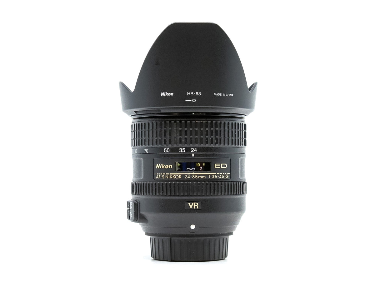 レンズ(ズーム) Nikon AF-S NIKKOR 24-85mm f/3.5-4.5G Nikon AF-S Nikkor 24-85mm f/3.5-4.5G IF-ED VR – Camera Market