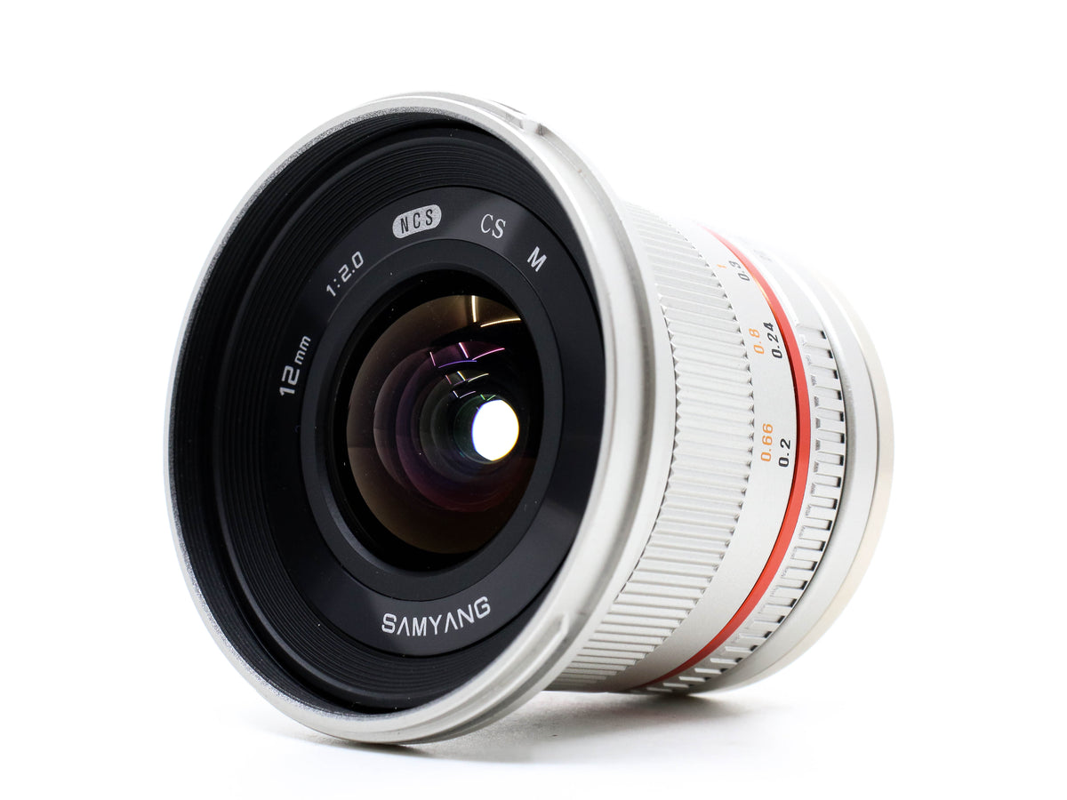 Samyang 12mm f/2 NCS CS - Canon EF-M Fit Used | 12-Month Warranty
