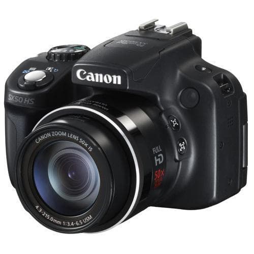 Canon SX50 HS デジタルカメラ 本体と付属品 Bridge PowerShot SX50 HS Camera - Black + Canon Canon 50x IS Zoom
