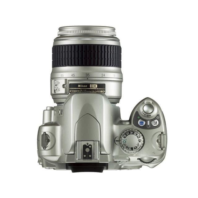 D40 SLR - Gray + Nikon AF-S DX Nikkor 18-55mm f/3.5-5.6G ED II f