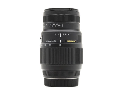 Sigma 70-300mm f/4-5.6 DG Macro - Monture Sony A