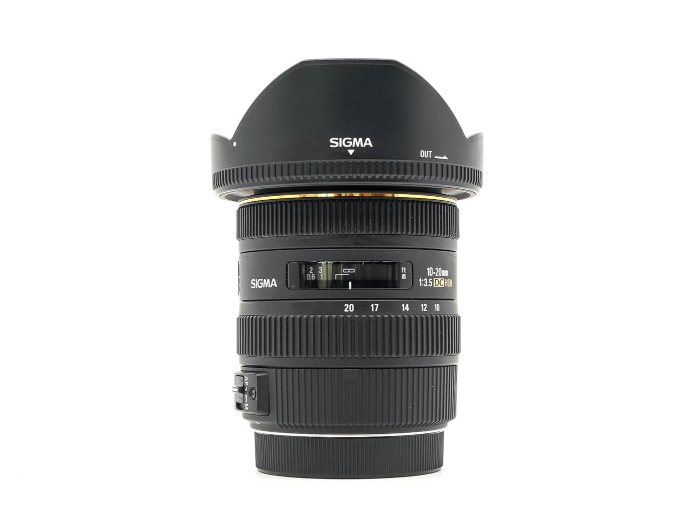 Sigma 10-20mm f/3.5 EX DC HSM - Canon EF-S Passend · hoofdafbeelding