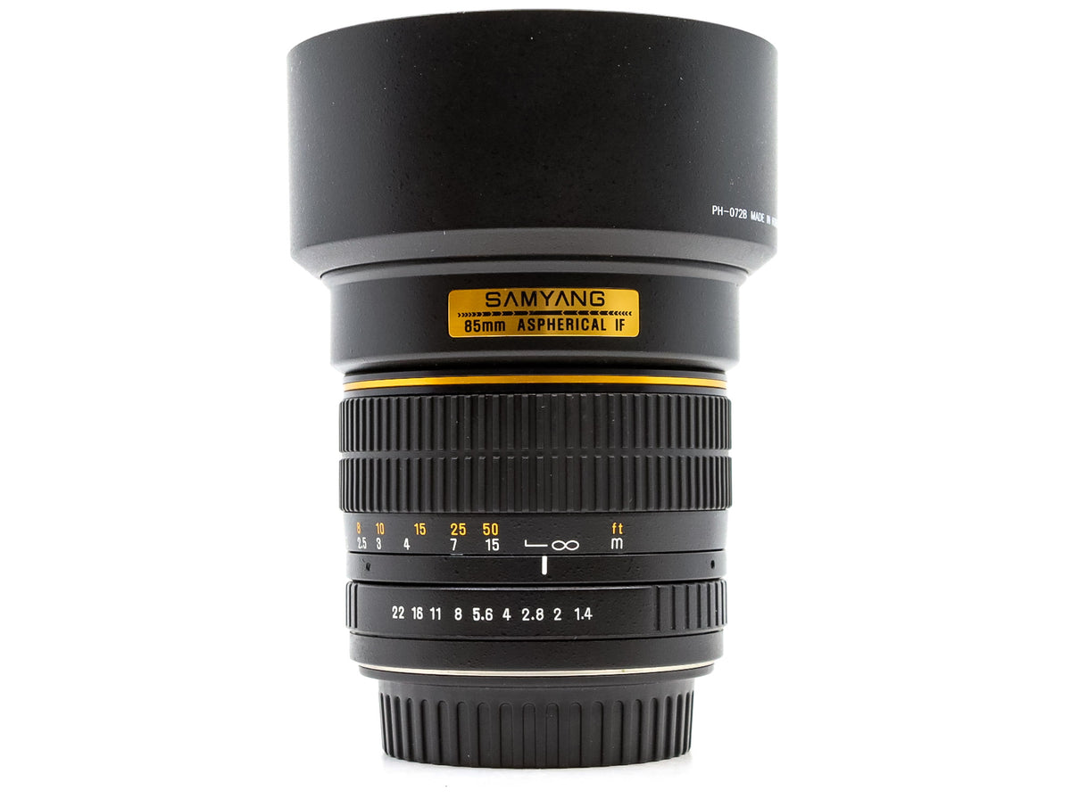 Samyang 85mm f/1.4 ASPH IF - Canon EF Anschluss – Camera Market