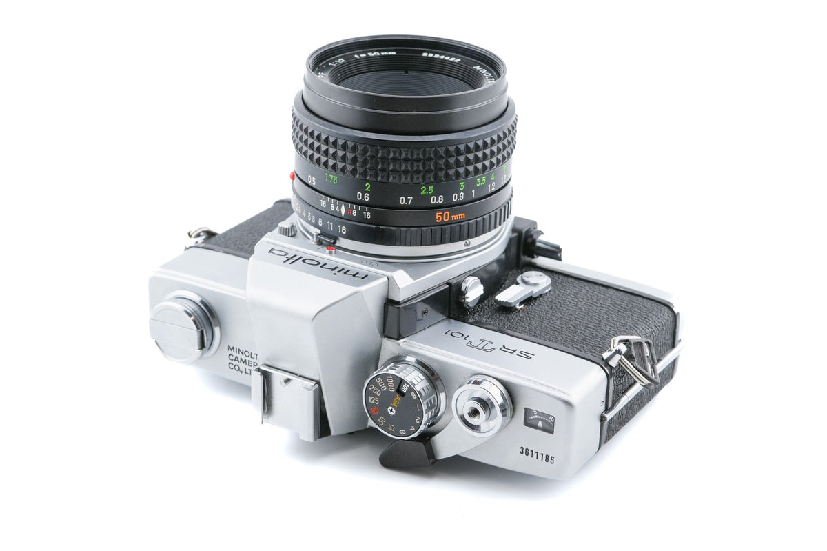 Minolta SR-T 101 + 50mm f1.7 MC Rokkor-PF – Camera Market