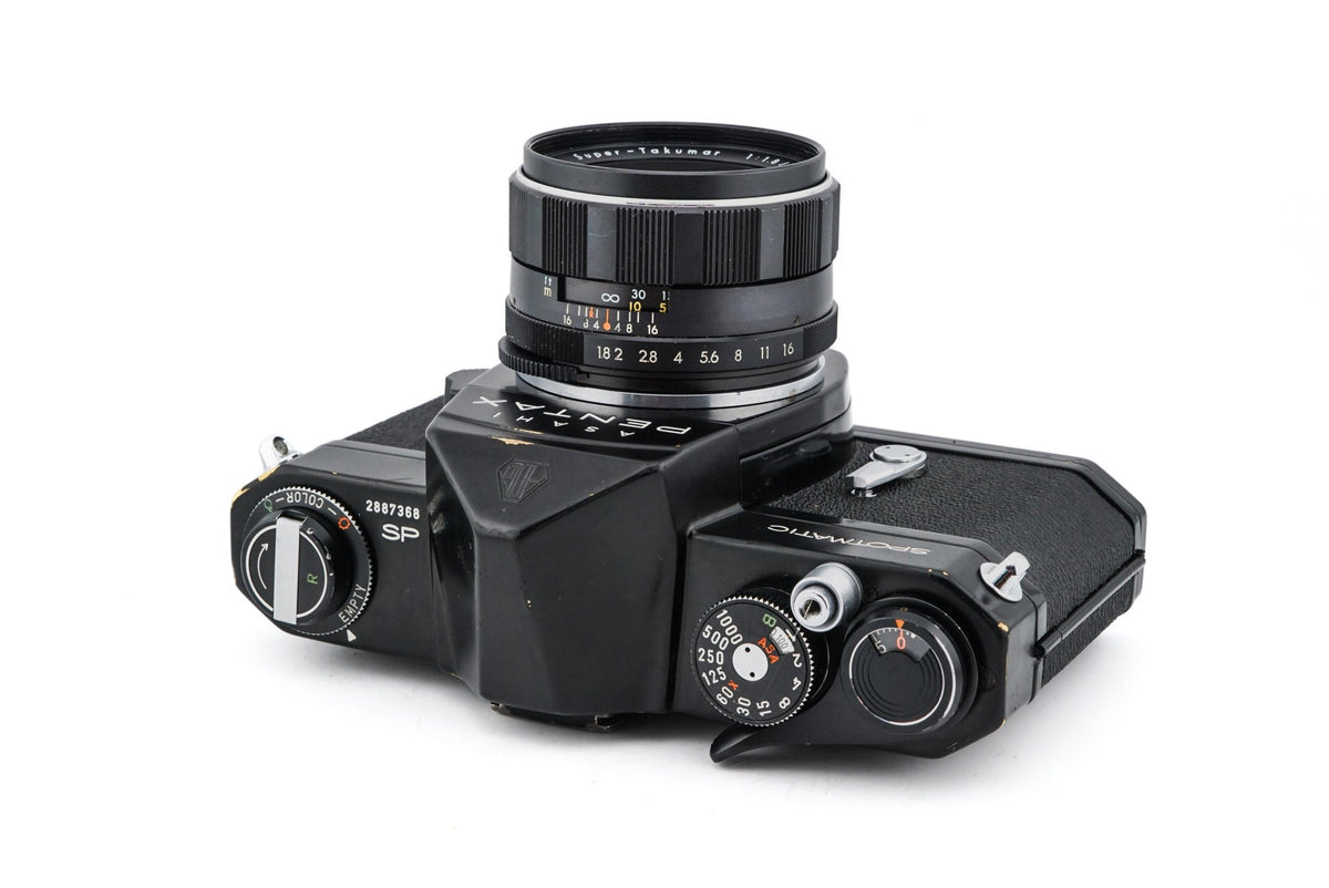 Pentax Spotmatic SP + 55mm f1.8 Super-Takumar – Camera Market