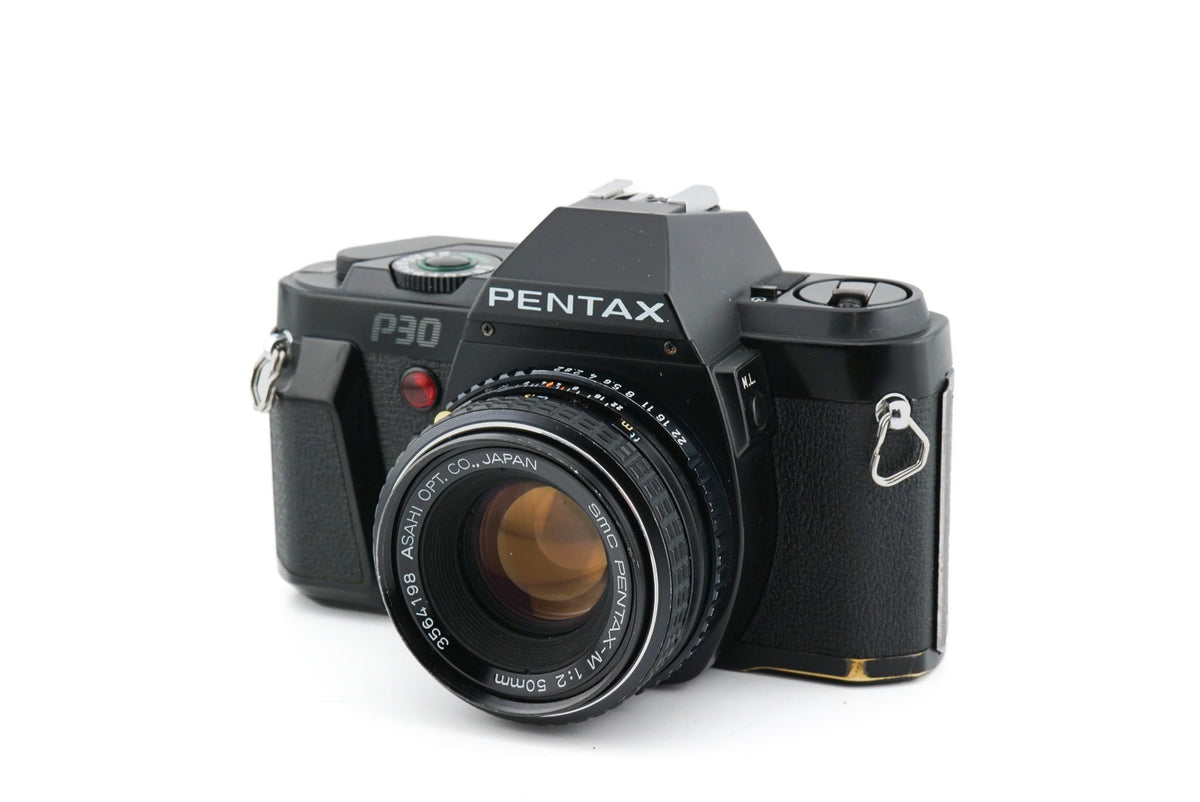 Pentax P30 + 50mm f2 SMC Pentax-M di Seconda Mano | Garanzia 12