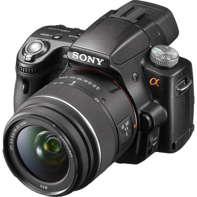 SLT-A35 Spiegelreflexkamera - Schwarz + Sony DT 18-55mm f/3.5-5.6 SAM f/3.5-5.6
