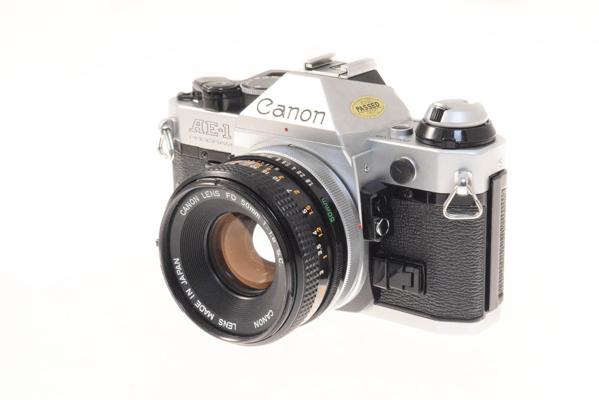 Canon AE-1 Program + 50mm f1.8 S.C. Used | 12-Month Warranty