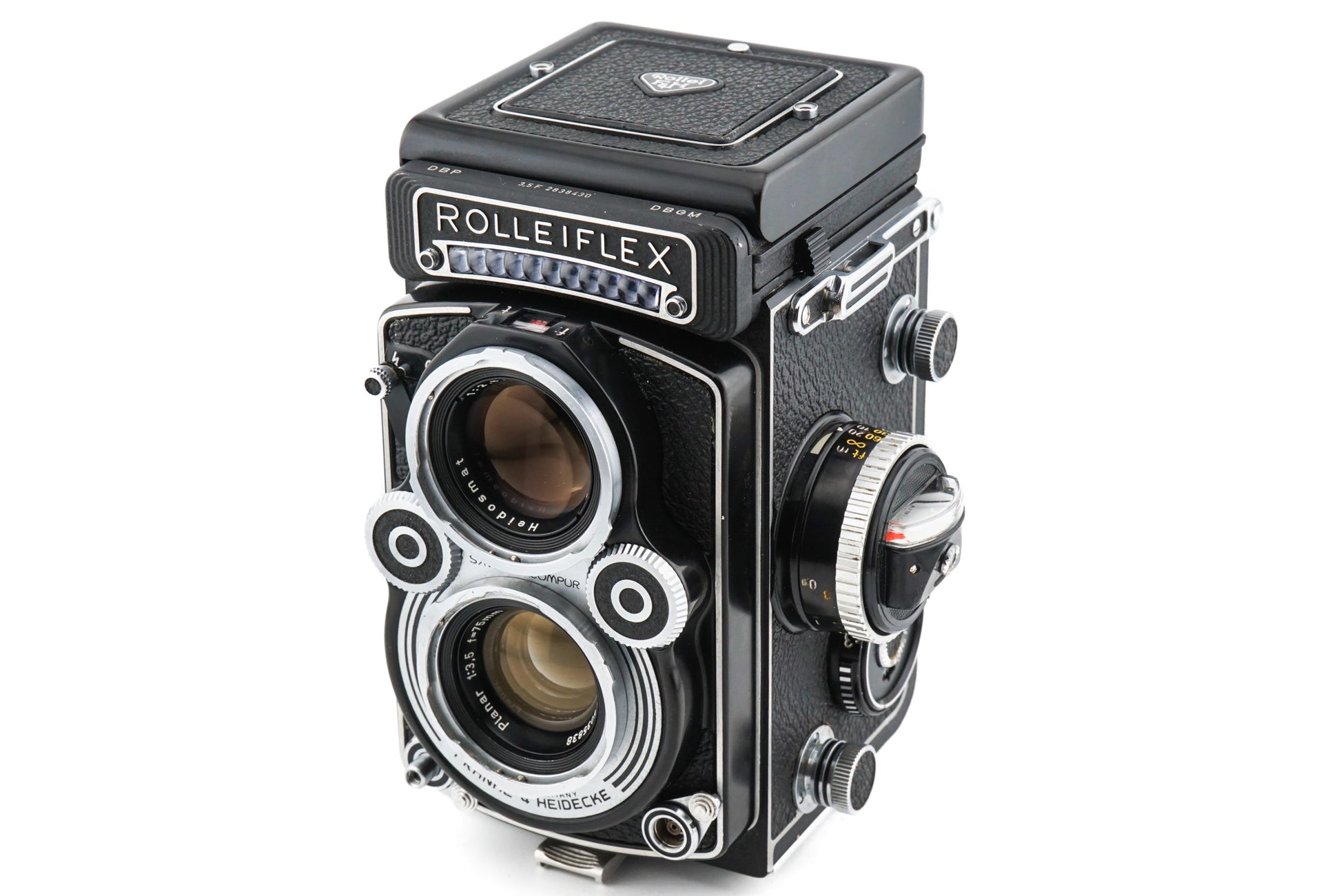 【完動品】二眼レフカメラ Rolleiflex F3.5 75mm Discover the classic beauty and quality of the Rollei Rolleiflex