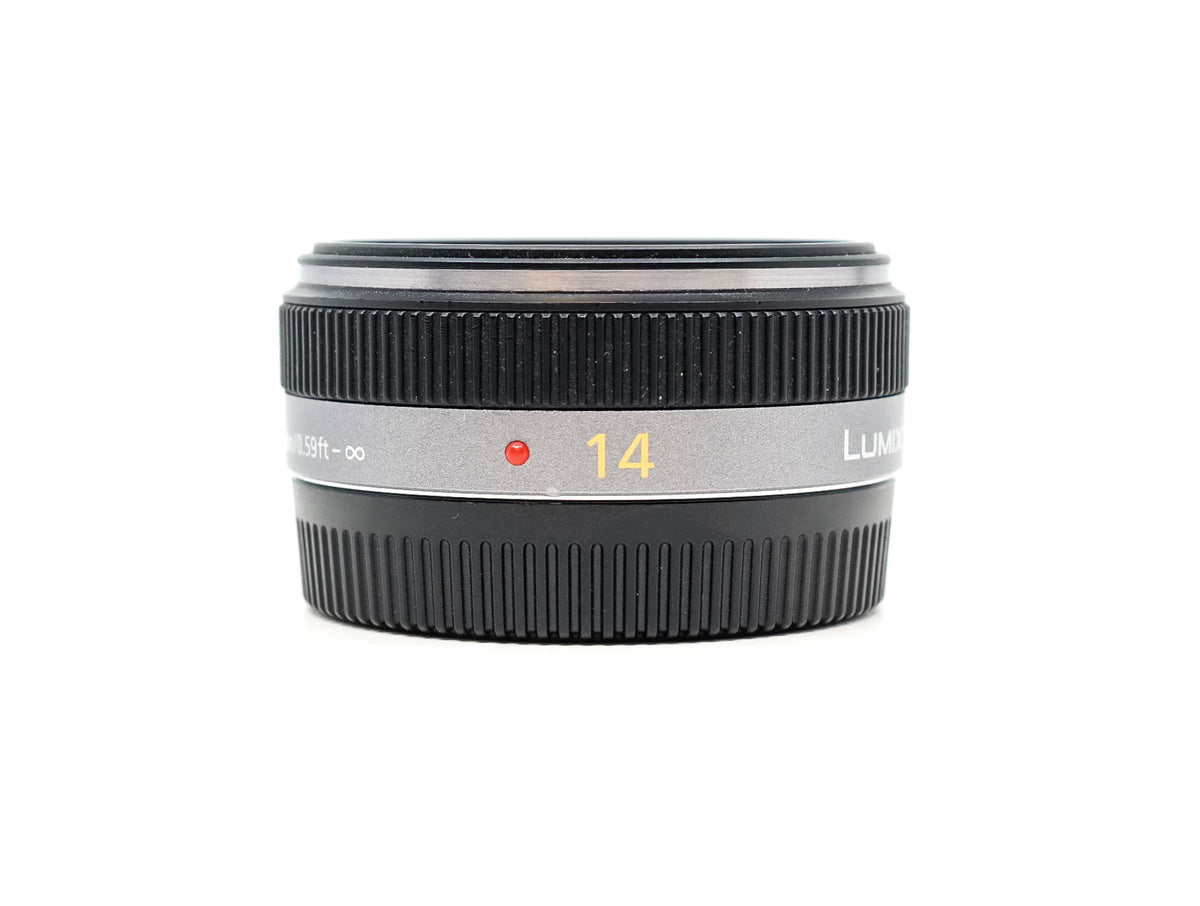 LUMIX 14mm F2.5ⅡASPH Panasonic Lumix G 14mm f/2.5 II ASPH Used | 12-Month Warranty