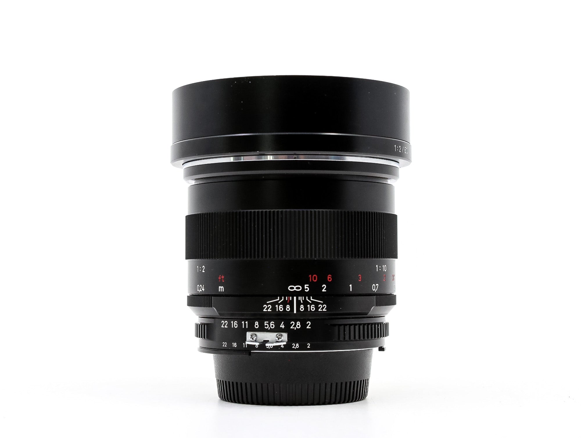 Zeiss Makro-Planar T* 50mm f/2 ZF - Nikon Fit Used | 12-Month
