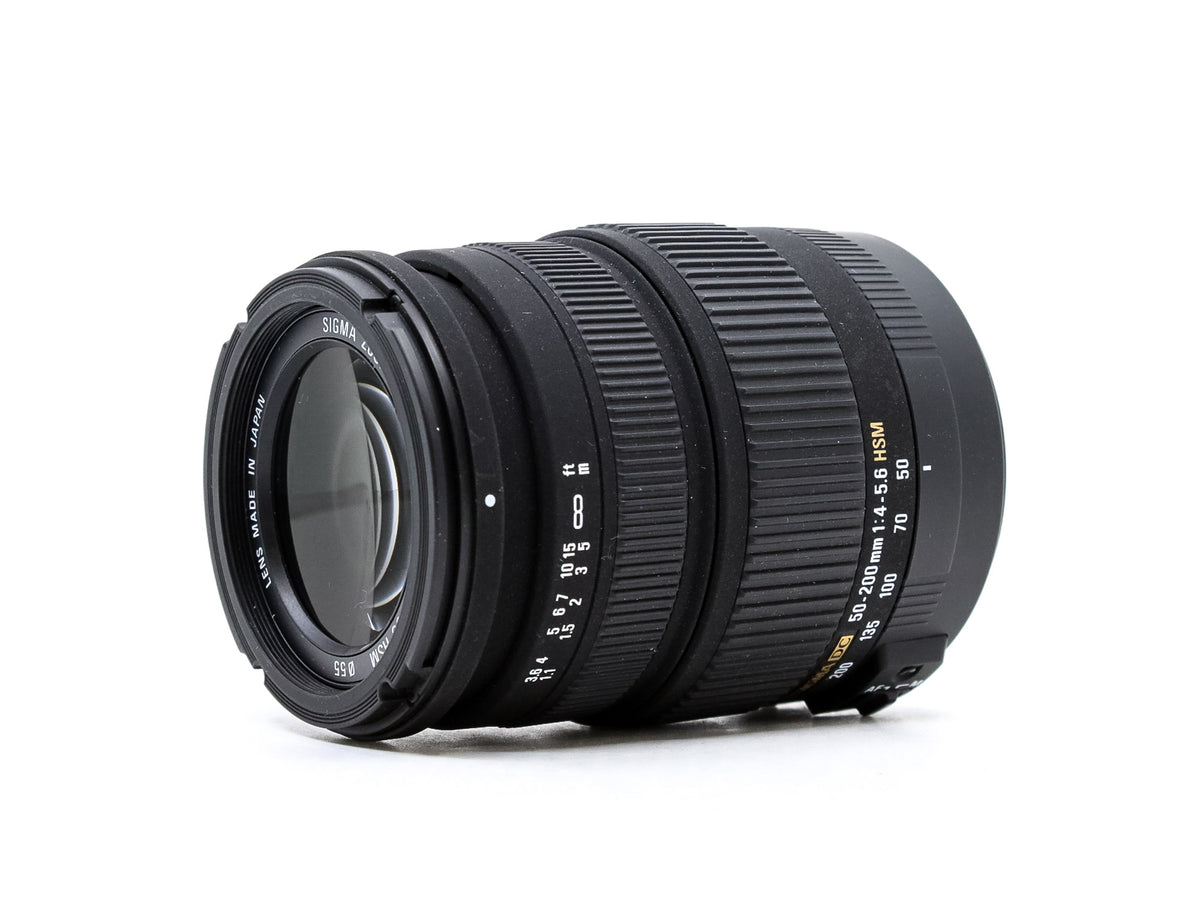 Sigma 50-200mm f/4-5.6 DC OS HSM - Canon EF-S Fit Used – Camera Market