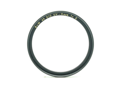 B+W 49mm F-Pro 010 UV-Haze 1x E Filter 