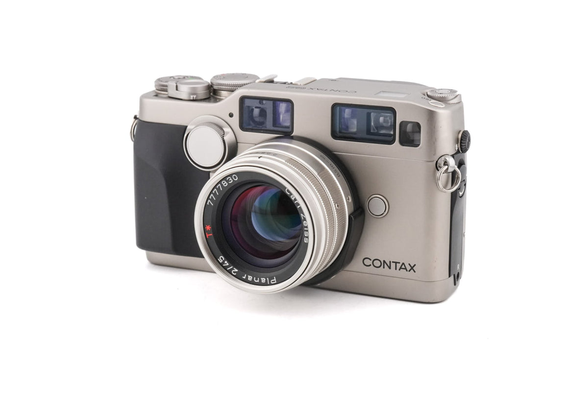 CONTAX G2 Planar 45mm Biogon 28mm動作確認済 Contax G2 + 45mm f2 Planar T* – Camera Market