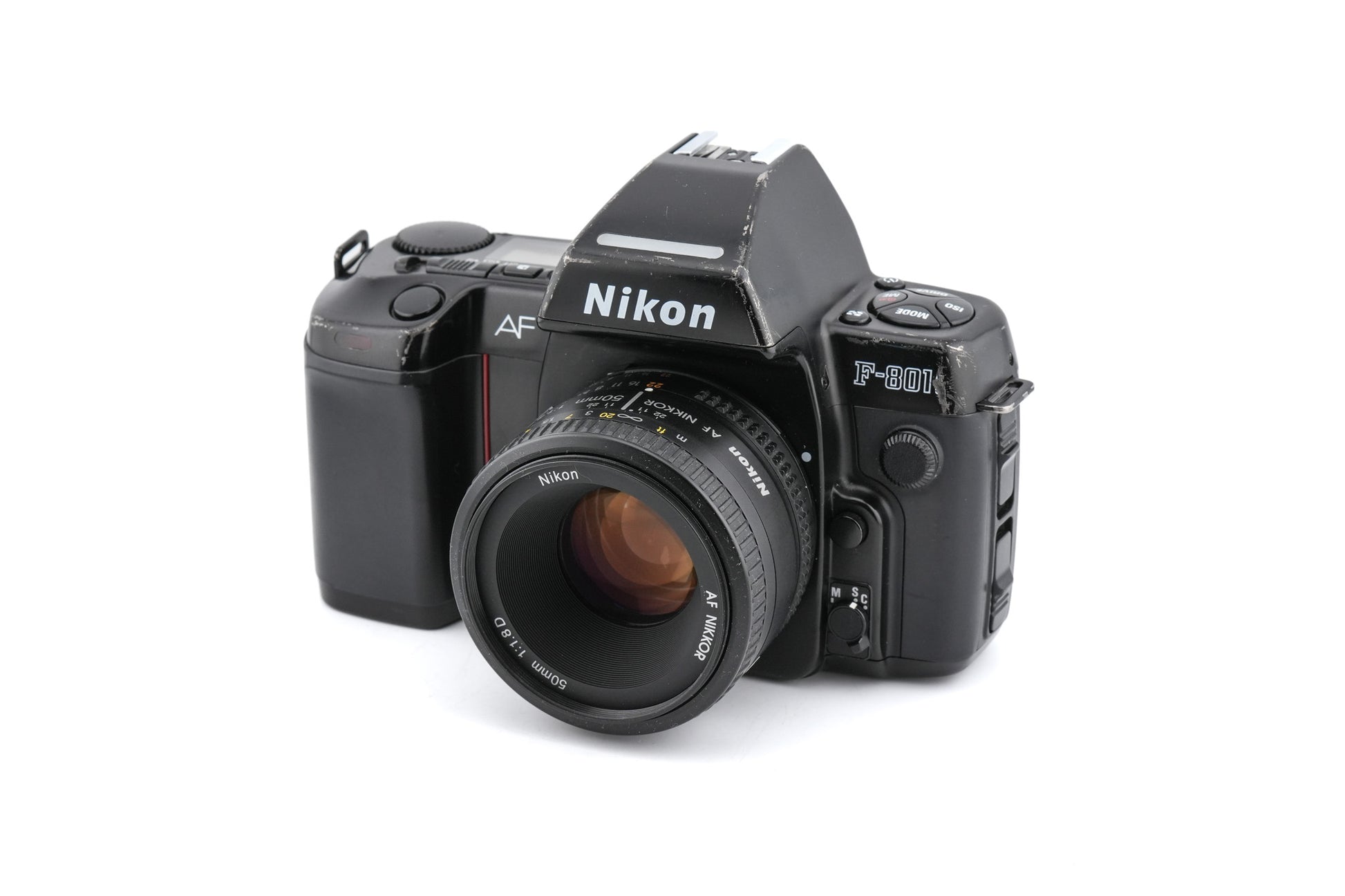 Nikon F-801 + 50mm f1.8 AF Nikkor D Used | 12-Month Warranty