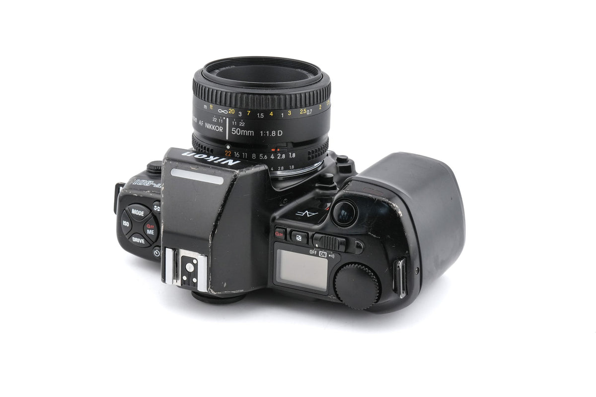 Nikon F-801 + 50mm f1.8 AF Nikkor D Used | 12-Month Warranty