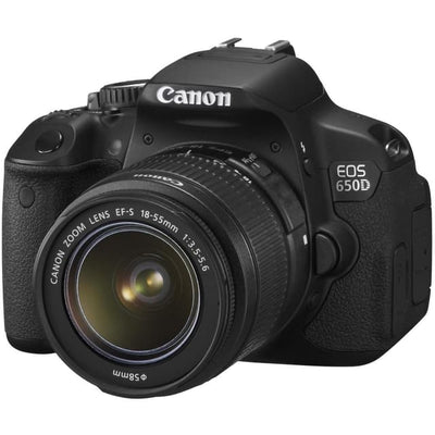 EOS 650D Reflex - Noir + Objectif Zoom Canon EF-S 18-55mm f/3.5-5.6 IS STM f/3.5-5.6