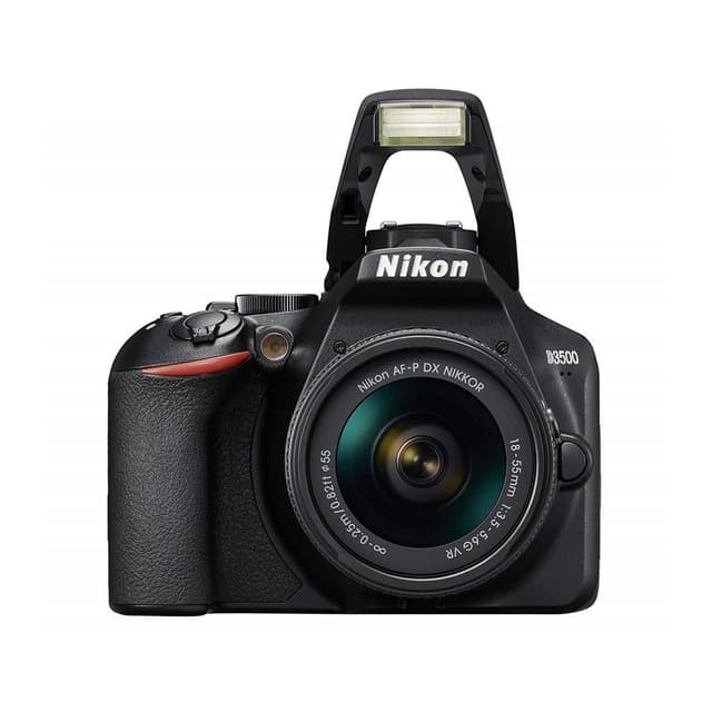 SLR D3500 - Schwarz + Nikon AF-S DX Nikkor 18-55mm f/3.5-5.6G VR · Hauptbild