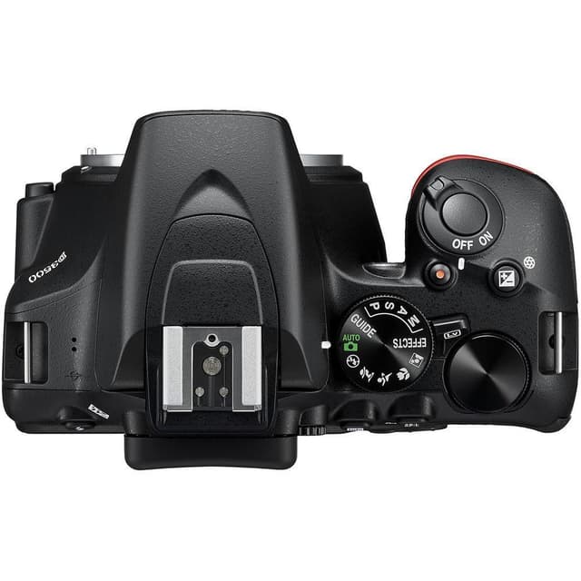 SLR D3500 - Black + Nikon AF-S DX Nikkor 18-55mm f/3.5-5.6G VR f