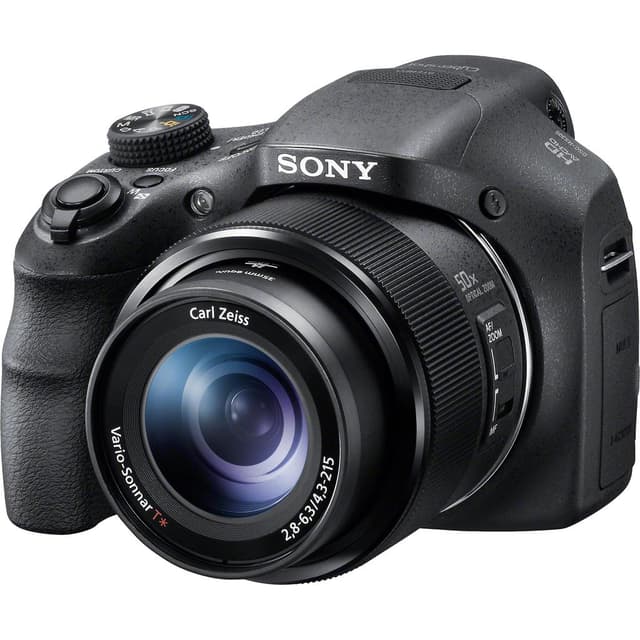 Sony Cyber-shot DSC-HX300 Kamera – Schwarz + Sony Carl Zeiss Vario-Sonnar T* 24–1200mm f/2.8–6.3 · Hauptbild