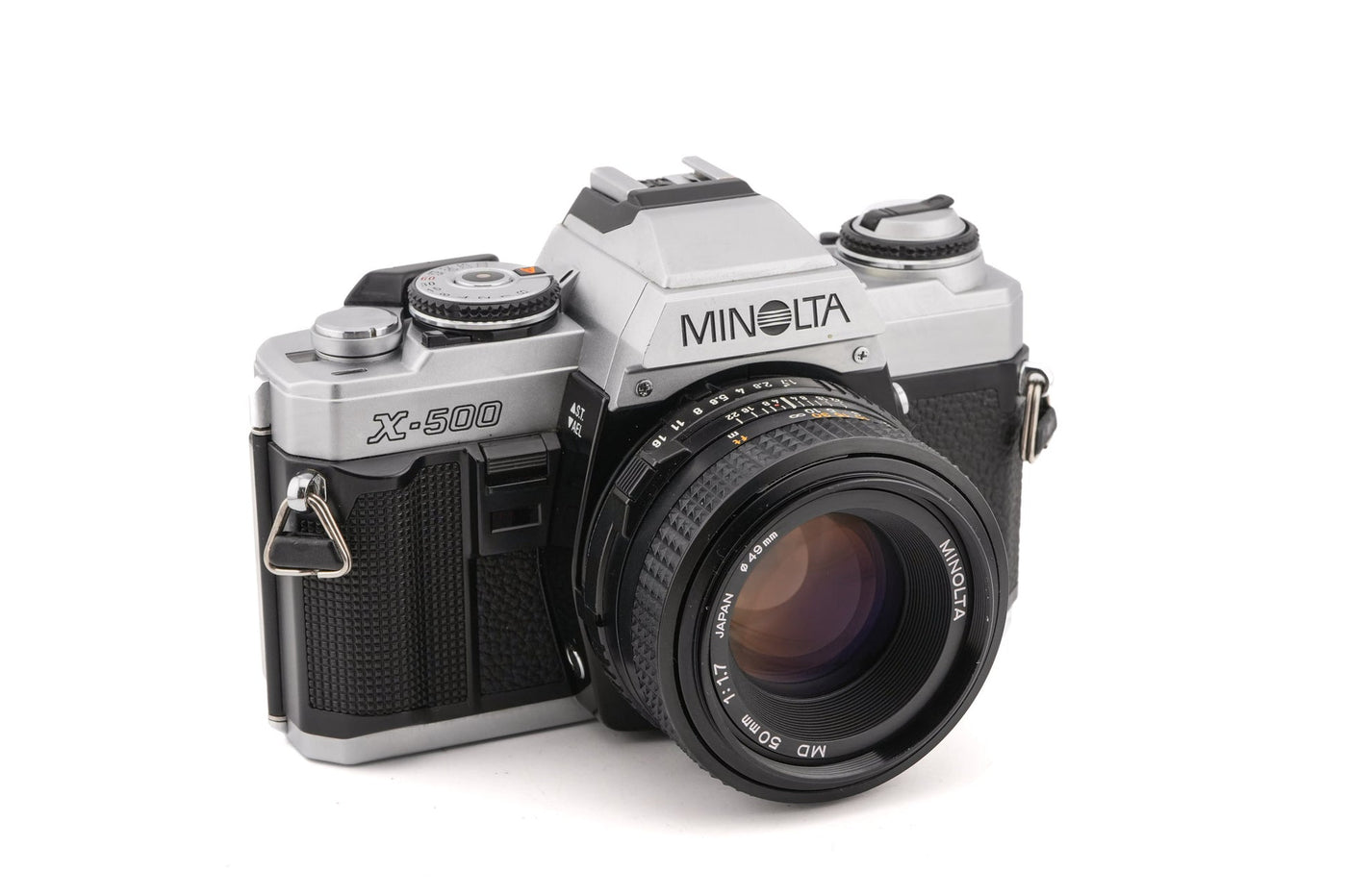 Minolta X-500 + 50mm f1.7 MD  · immagine principale