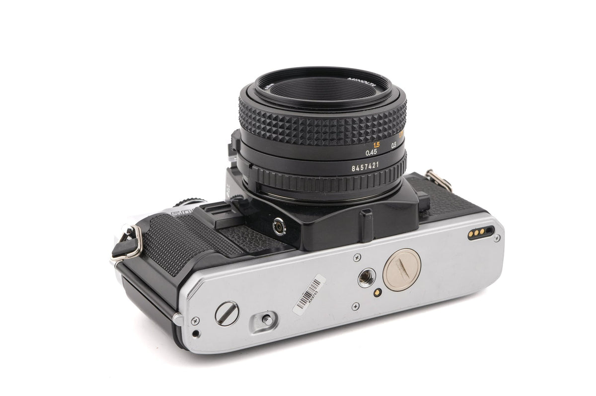 1円 MINOLTA X-500 MD 50mm 1:1.7 一眼レフフィルムカメラ ボディ